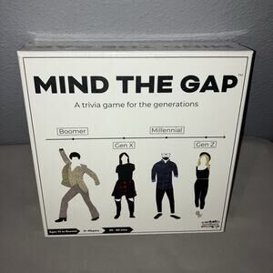Board Game Sealed New Mind The Gap Card Game Trivia Game For The Generations